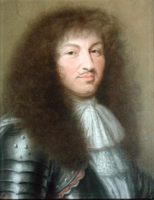 Portrait of Louis XIV (1638-1715) King of France (pastel on paper) de Robert Nanteuil
