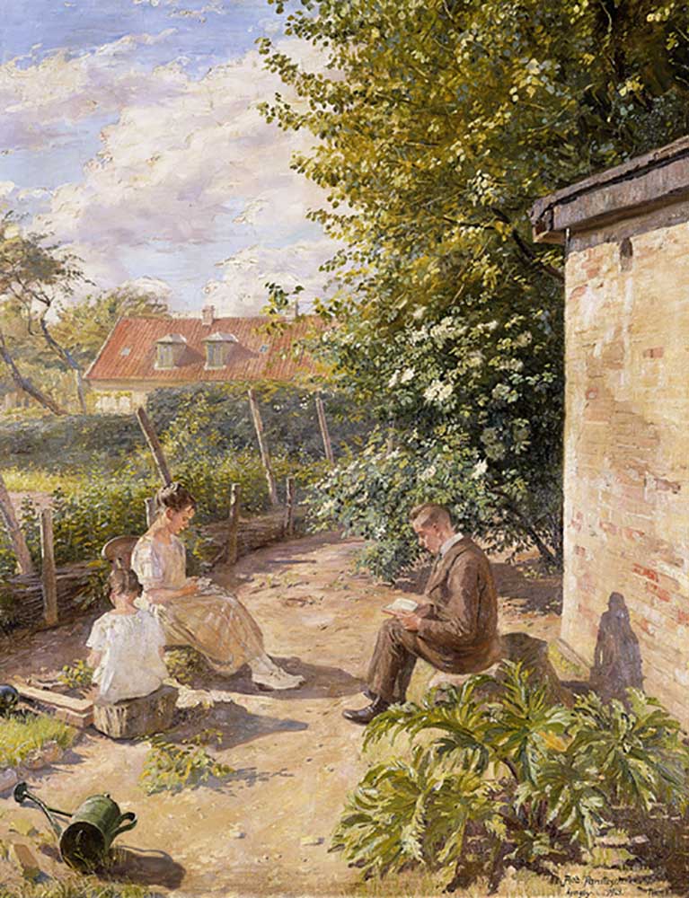 In the Garden, 1923 de Robert Panitzsch