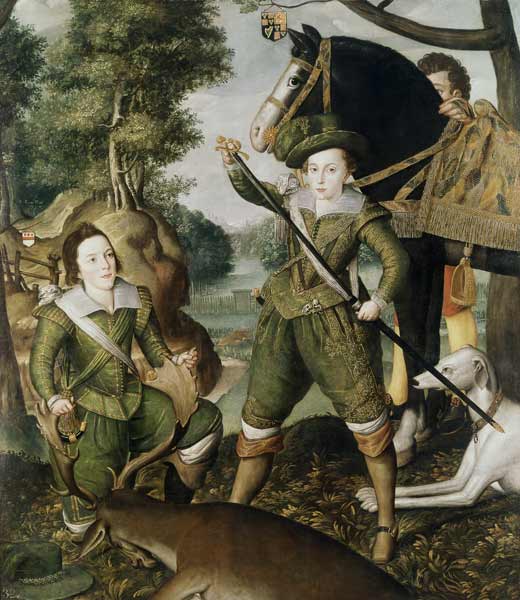 Henry, Prince of Wales (1594-1612) and Robert Devereux de Robert Peake