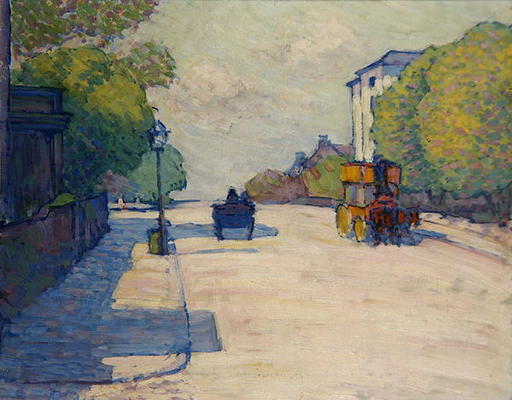 Adelaide Road in Sunlight, 1910 (oil on canvas) de Robert Polhill Bevan