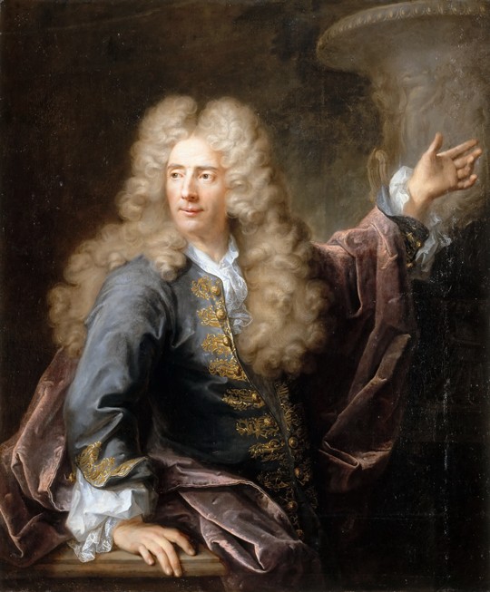 Portrait of the sculptor Jean Cornu (1650-1715) de Robert Tournieres