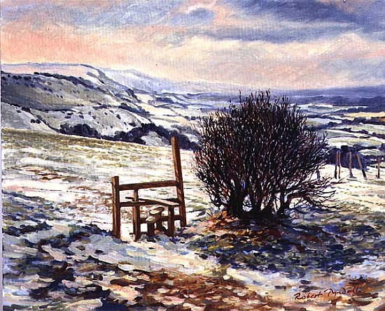 Sussex Stile, Winter, 1996  de Robert  Tyndall