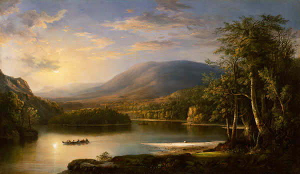 Ellen's Isle, Loch Katrine de Robert Scott Duncanson