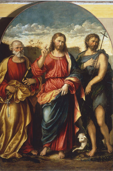 R.Marconi / Christ, John Bapt.& Peter de Rocco Marconi