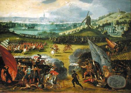 Battle of Nimegen (War against France 1556-1558) de Rodrigo of Holland