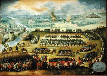 The Siege of Paris (War against France 1556-8) de Rodrigo of Holland