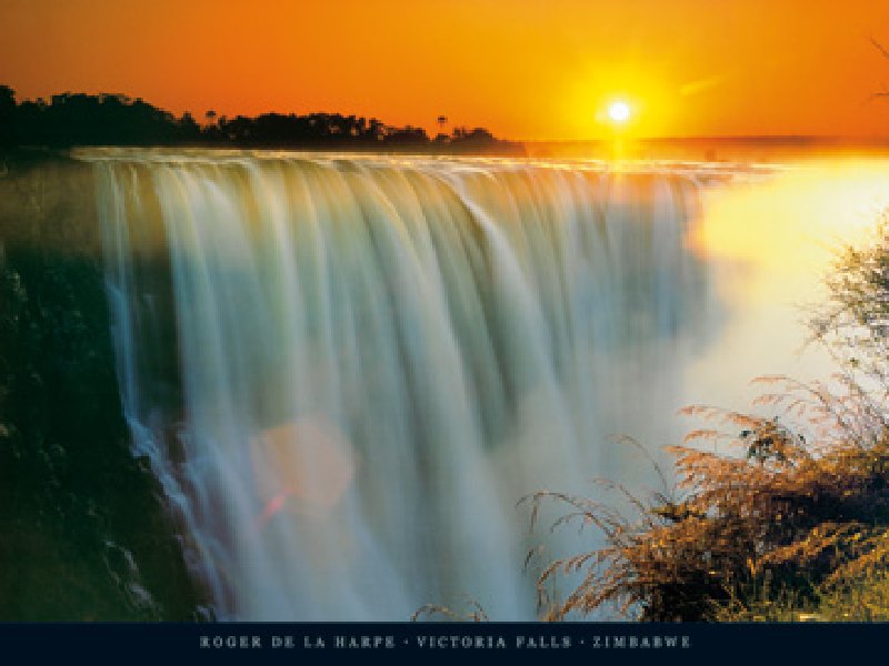 Victoria Falls, Zimbabwe de Rog De la harpe