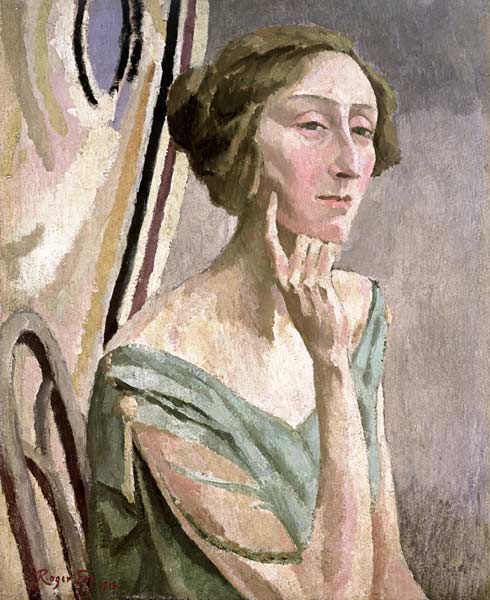 Portrait of Edith Sitwell (1887-1964) de Roger Eliot Fry
