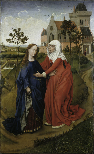 Rogier van der Weyden / Visitation de Rogier van der Weyden