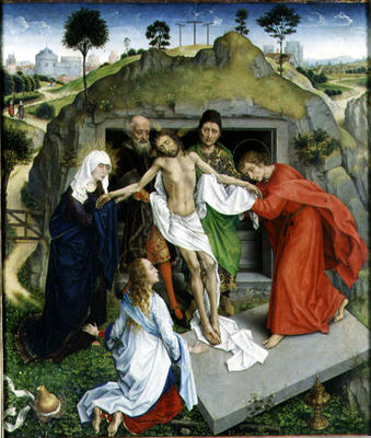 The Entombment, c.1450 (oil on panel) de Rogier van der Weyden