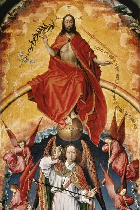 R.v.der Weyden, Christ as Judge of World