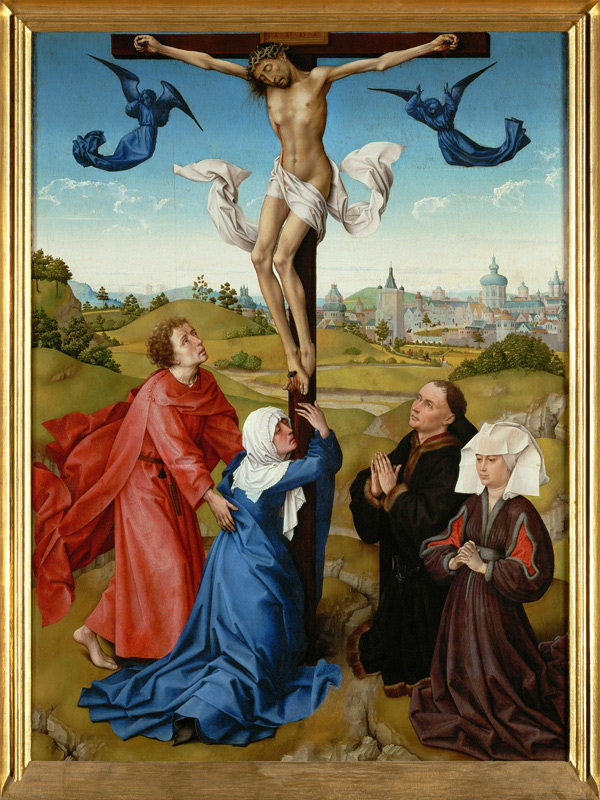 The Crucifixion (The Crucifixion Triptych) de Rogier van der Weyden