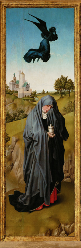 Saint Mary Magdalene (The Crucifixion Triptych) de Rogier van der Weyden
