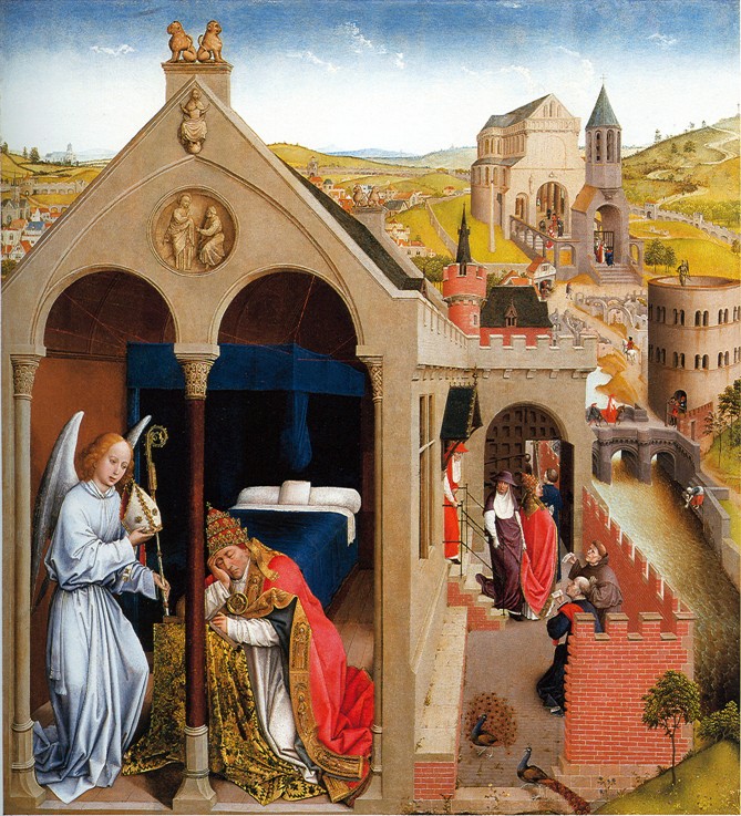 Dream of Pope Sergius de Rogier van der Weyden