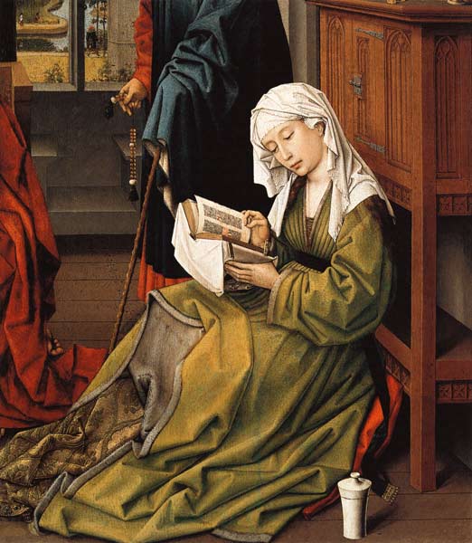 Reading Saint Magdalena. de Rogier van der Weyden