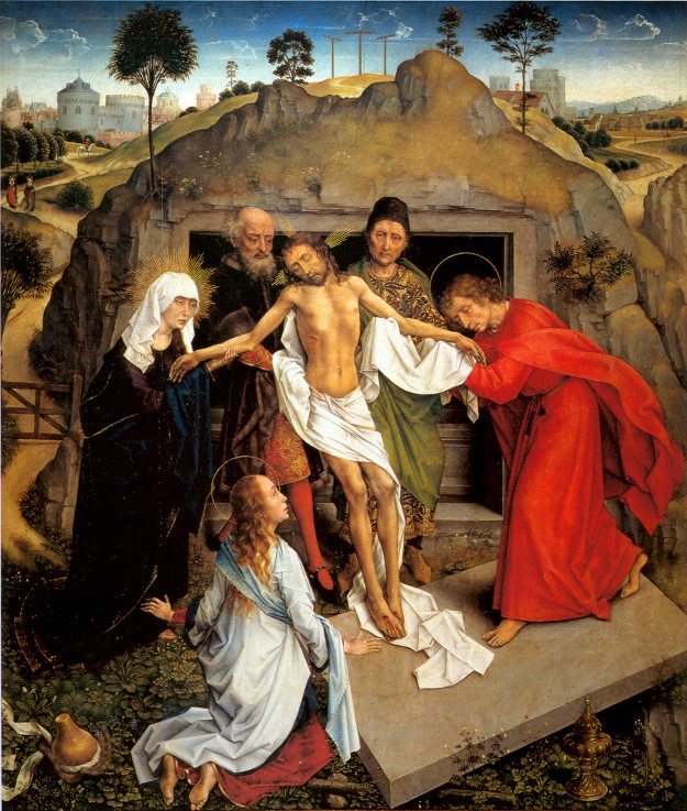 The Entombment of Christ de Rogier van der Weyden