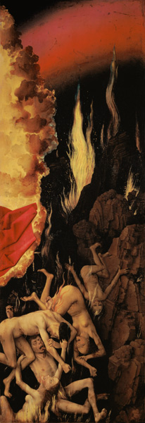 Hell, panel from the Last Judgement de Rogier van der Weyden