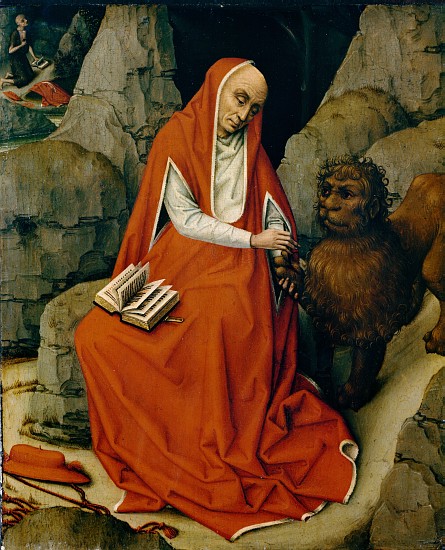Saint Jerome in the Desert de Rogier van der Weyden