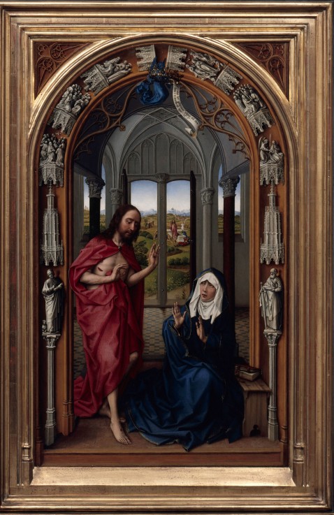 The Altar of Our Lady (Miraflores Altar) de Rogier van der Weyden
