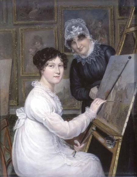 The Artist and her Mother de Rolinda Sharples