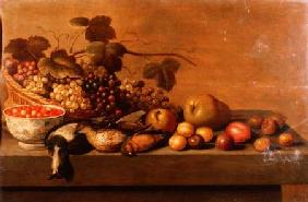 Still Life of Fruit and Game Birds