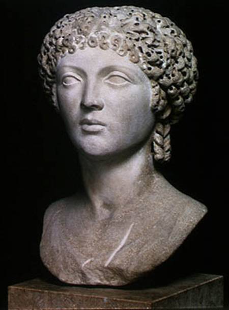 Bust of a Roman woman, possibly Poppaea Augusta, AD 55-60 de Roman