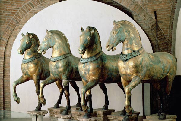 The Four Horses of San Marco, removed from the exterior in 1979 de Roman
