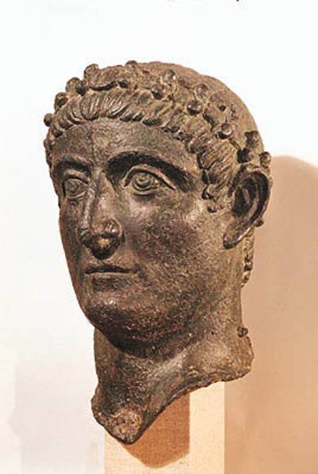 Head of Constantine the Great (c.274-337) de Roman