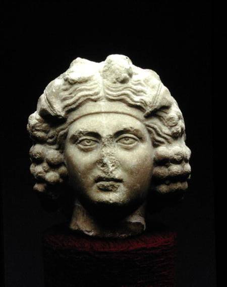 Head of a woman, Period de Roman