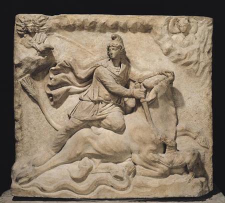 Mithras Sacrificing the Bull de Roman