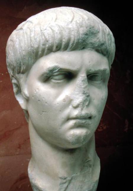 Portrait of Nero (AD 37-68) de Roman