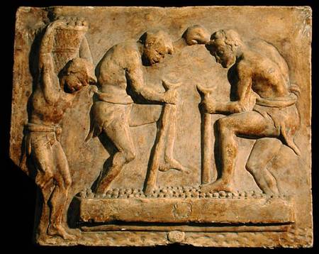 Relief depicting pavers de Roman