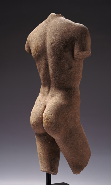 Rear view of a Naked Youth de Roman