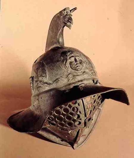 Thracian gladiator's helmet de Roman