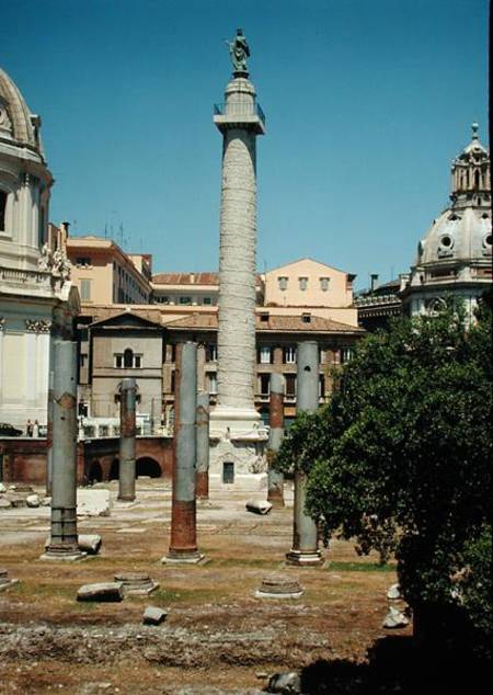 View of Trajan's Column de Roman