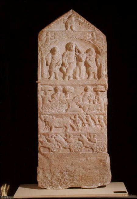Votive stela dedicated to Saturn, the Boglio Stela de Roman