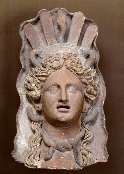 Punic mask representing Demeter de Roman