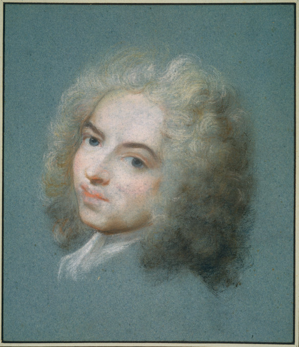 Portrait of Antoine Watteau de Rosalba Carriera