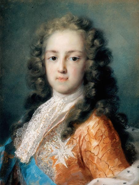 Louis XV of France (1710-1774) as Dauphin de Rosalba Giovanna Carriera