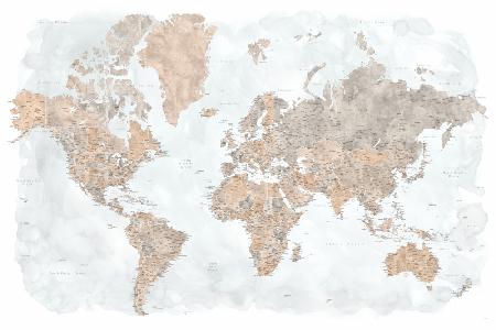 Calista high detail world map