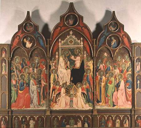 The Coronation of the Virgin de Rossello di Jacopo Franchi