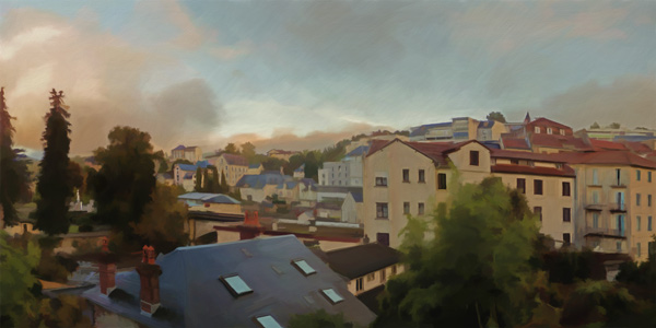 Lourdes-Panorama de Javier  Rouzaut Ardiaz