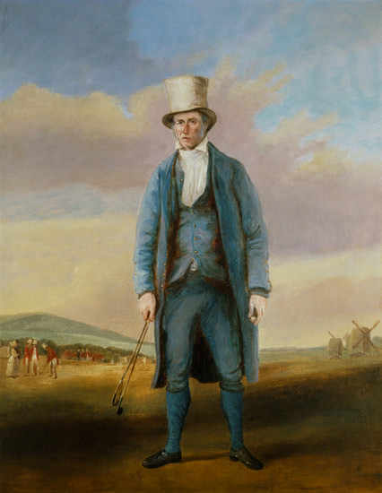 `Old Alick`, Alick Brotherton (1756-1840) the Holemaker of Royal Blackheath Golf Club de R.S.E Gallen