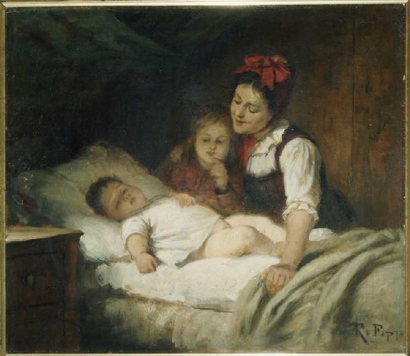 Das schlafende Kleinkind. de Rudolf Epp