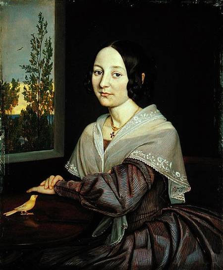 Caroline Luise Mathilde Wasmann (1823-67) de Rudolf Friedrich Wasmann
