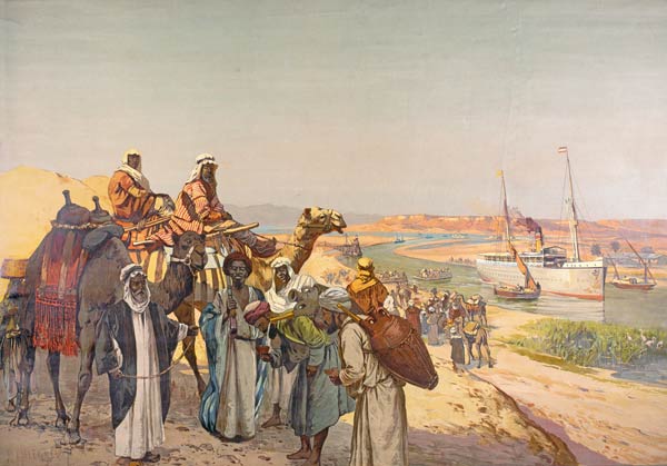 Suez Canal de Rudolf Hellgrewe