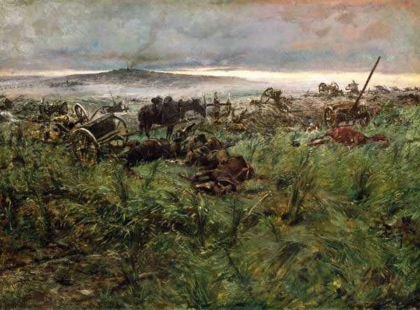 After the battle at Königgrätz. de Rudolf Otto Ottenfeld
