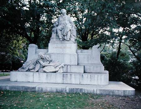 Monument to Johannes Brahms (1833-97) de Rudolf von Weyr