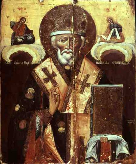 Icon of St. Nicholas the Miracle Worker de Russian