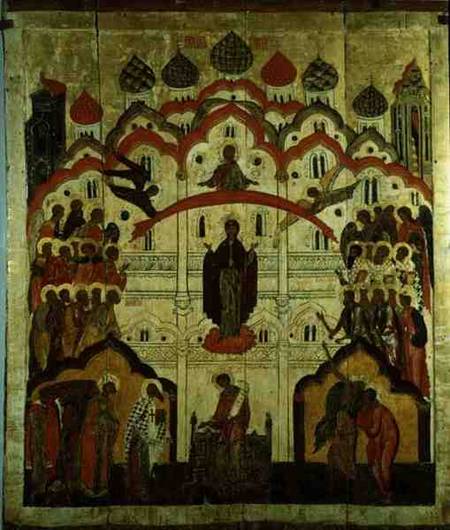 The Intercession, from the Church of the Intercession at Karelia de Russian School